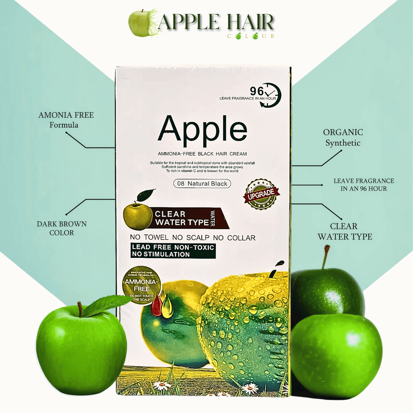 Apple Hair Color | Long Lasting Hair Color Solution