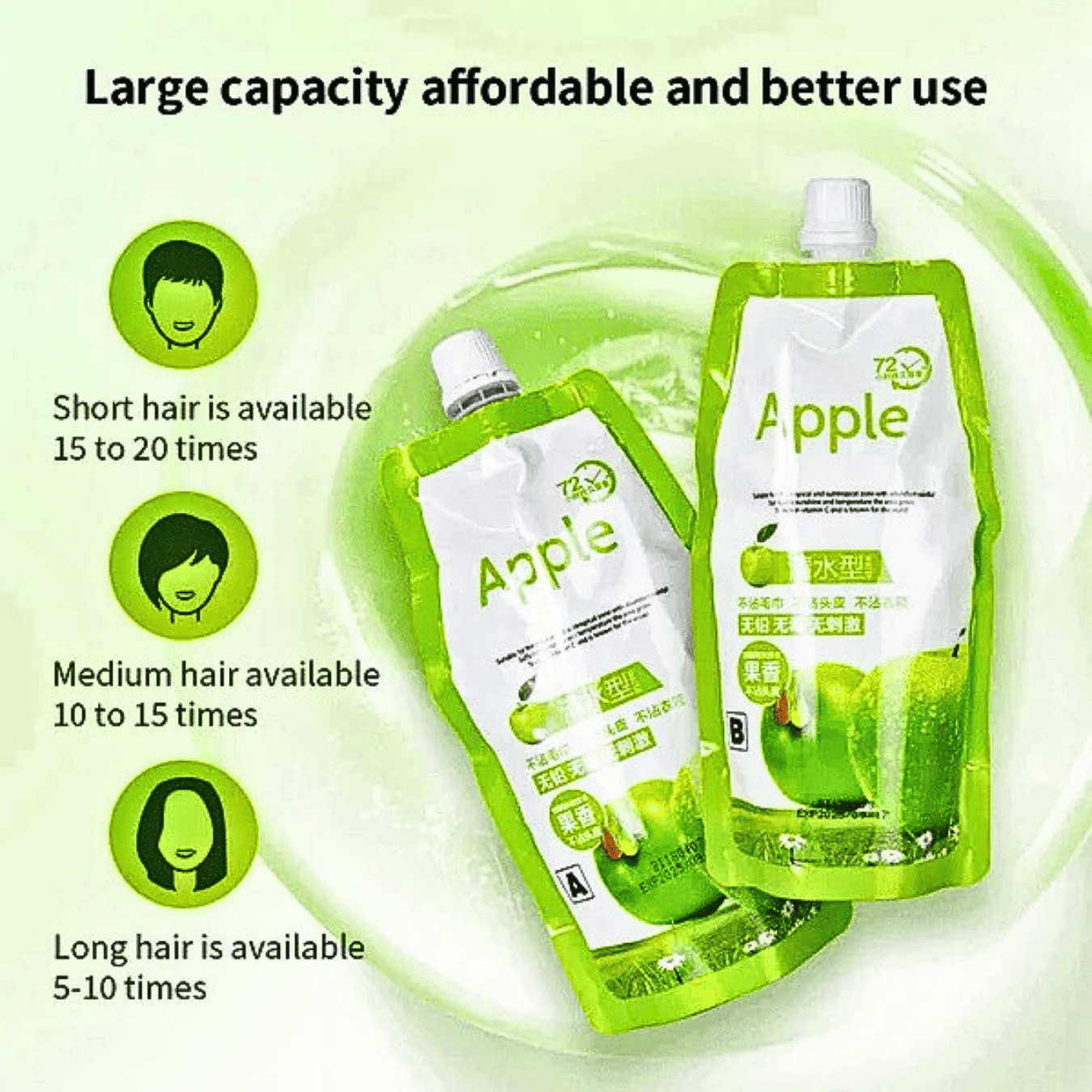 Apple Hair Color | Long Lasting Hair Color Solution