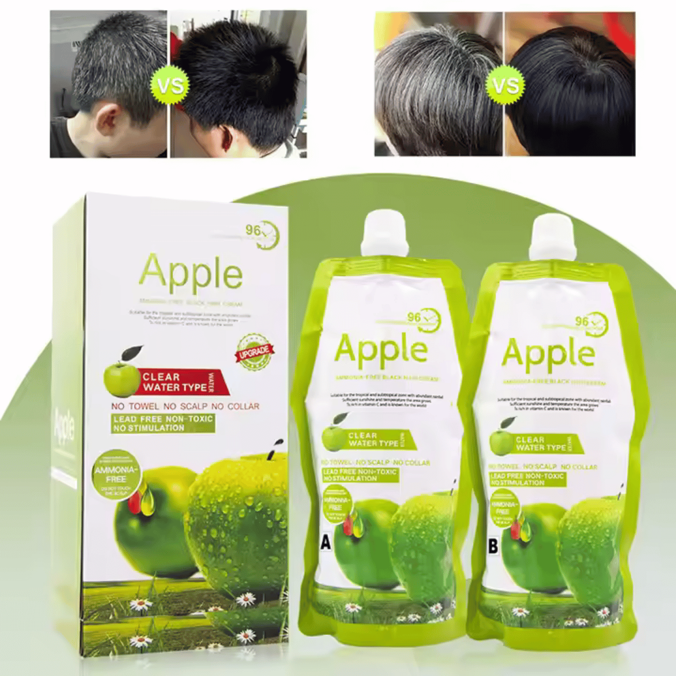 Apple Hair Color | Long Lasting Hair Color Solution